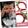 LIFKOME 2pcs Cute Strawberry Headband Hair Accessories for Face Washing
