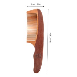 Beavorty Beard Brush and Comb for Men Wide Tooth Styling Comb for Curly Hair Scalp Massage Tool for Beard Grooming