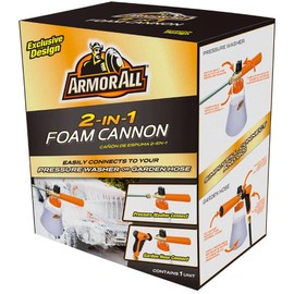 Armor All 2-in-1 Foam Cannon for Garden Hose or Pressure Washer