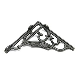 Oakcrafts - Pair of Shelf Brackets GWR 1883 Antique Cast Iron 150mm x 150mm / 6″ x 6″