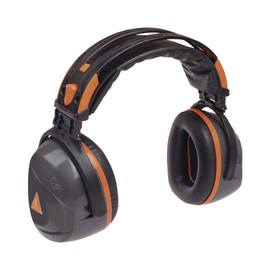 INTERLAGOS FOLDABLE Headband Earmuffs, Compact Storage, Sound Insulation: SNR30dB/NRR25dB Approx. 10.9 oz (282 g), Gray