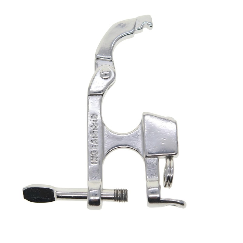 Double gate 316 Stainless Steel Screw Lock Pull Locking Shackle