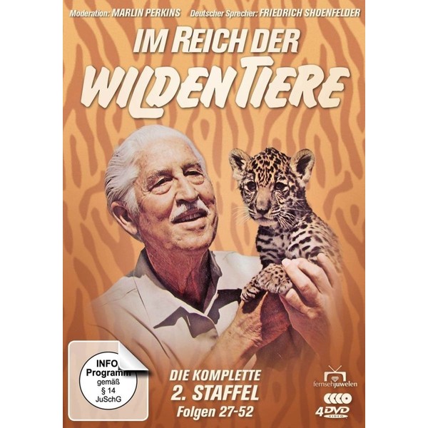 Im Reich der wilden Tiere - Die komplette 2. Staffel: Folgen 27-52 [DVD] by Marlin Perkins [DVD]