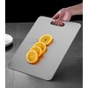 1 Pack 9x13" Stainless Steel Cutting Board for Kitchen,Fruit Cutting