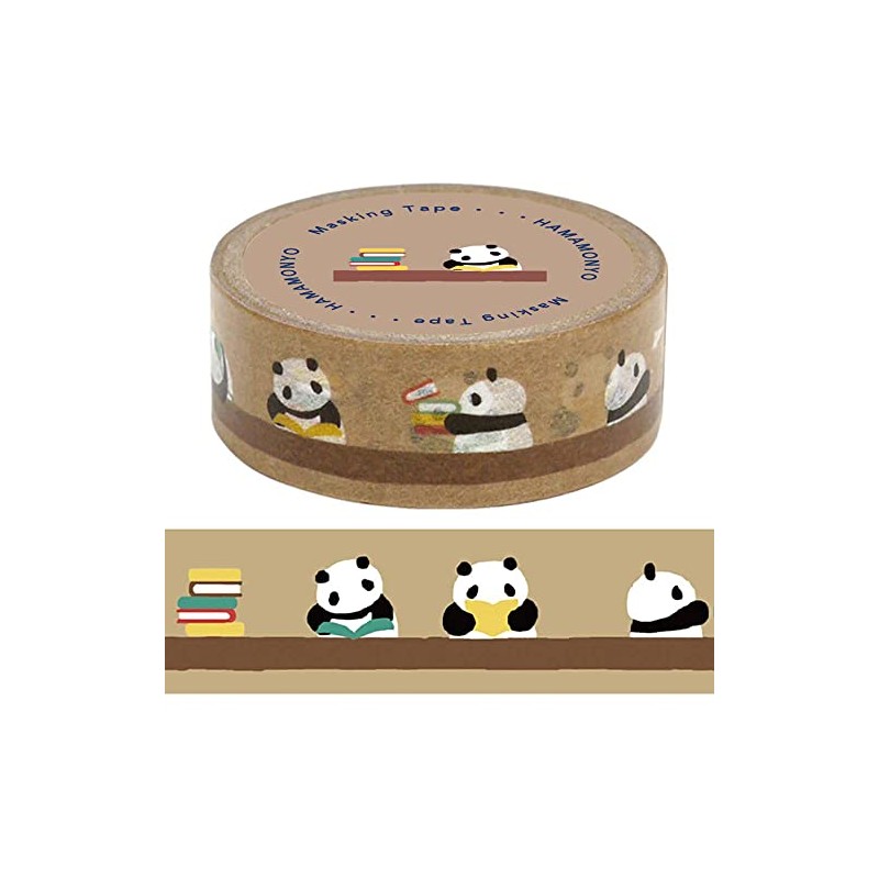 Hamamonyo Masking Tape Panda Library