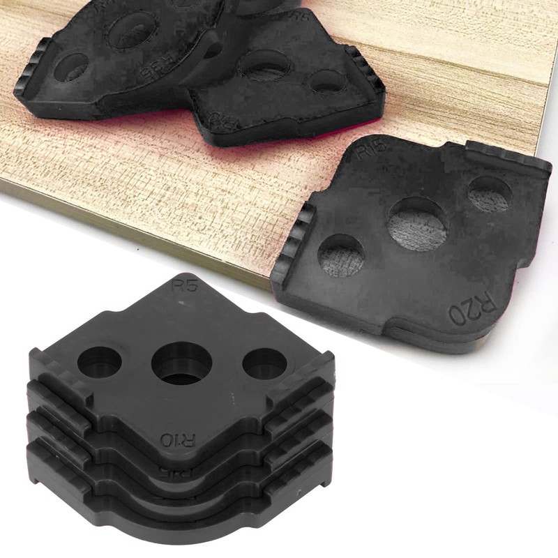 Radius Jig Router Template, 4 Pieces Easy to Use Corner
