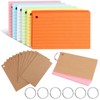 TNEDFOD 300 Sheets Index Cards, 12.3 x 7.3 cm Lined