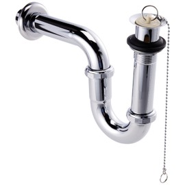 Santul 8565 Céspol para lavabo de Latón Cromado 1 1/4 para Lavabo