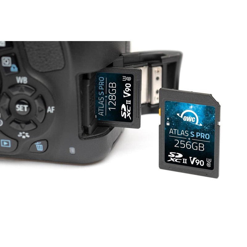 OWC Atlas Pro S 128GB SDHC/SDXC UHS-II V90 Media Card