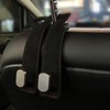 2pcs Car Headrest Hook,Car Hooks for Headrest，Leather Car Seat Headrest