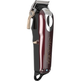 Wahl Clip mágico inalámbrico de 5 estrellas, cortapelos profesional, kit de corte de pelo profesional, cortapelos para cortes romos, palanca cónica ajustable, hoja crujiente, inalámbrico, ligero, suministros de barbería