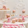 24 piezas de decoración para cupcakes, diseño de corazón con