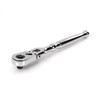 TEKTON 1/4 Inch Drive x 6 Inch Flex Head Quick-Release Ratchet | SRH31006