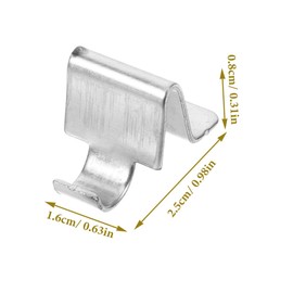 Operitacx 10stücke Regal Halterungen Regalstützklammern Für Schrankregale Aktenschränke Mit Regalklammern Für Stabile Regaleinbauten