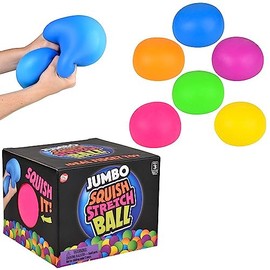 Rhode Island Novelty 6" Jumbo Squish and Stretch GUI Ball 1 Piece
