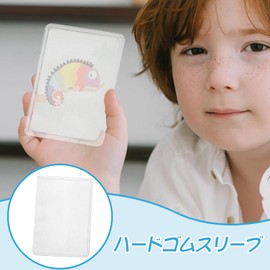 Liroyal Horizontal Card Loader Top Loader Side Loader Hard Case Transparent Game Card Sleeve Guard Anti-Scratch Storage PVC Material Carrier Sleeve Perfect Fit Sleeve