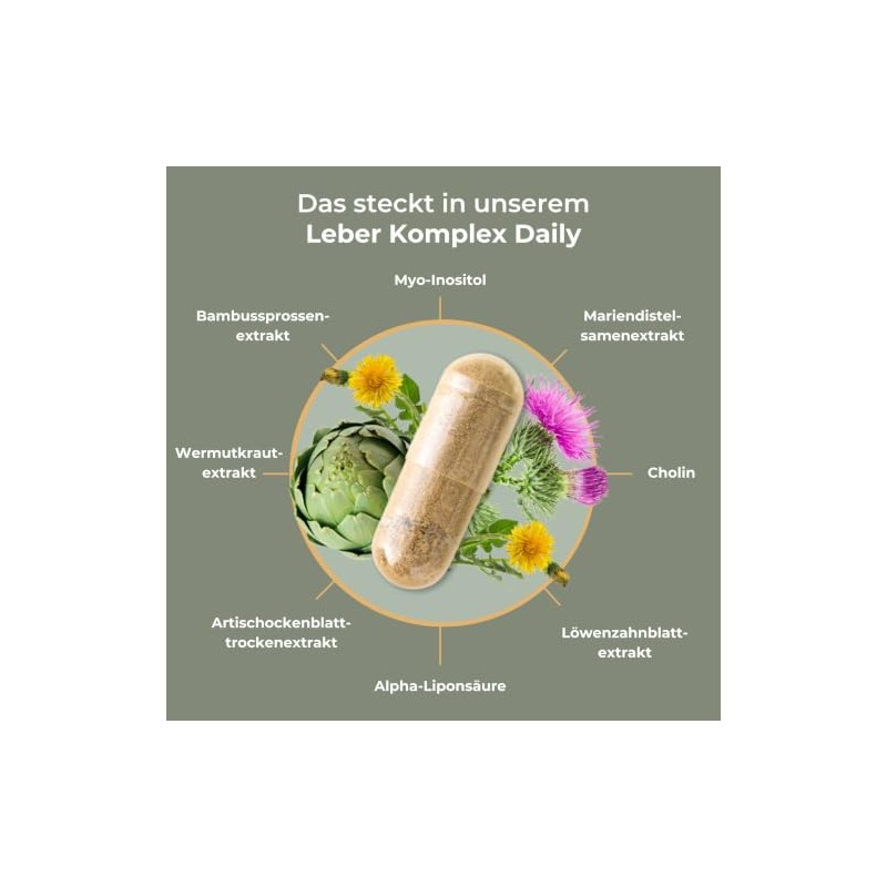 Liver Complex Daily - 90 Capsules | With Milk Thistle,