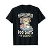 Funny Gamer Axolotl Kawaii Mission Complete 100 Days of T-Shirt