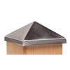 Pyramid Post Point Cap 4x4 (3-1/2") - Stainless Steel -