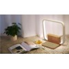 UAETECH Dual Alarm Clock Bedside Table Lamp with Fast Wireless
