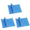 Kisangel 3pcs Fitness Body Building Bands Stretch Exercise Bands for