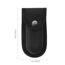 Uonlytech 2 Uds De Bolsillo De Nailon Protector De Hoja De Cuchillo Plegable Funda De Hoja Plegable Alicates De Bolsillo Caja De Almacenamiento Plegable Soporte De Herramientas Funda