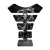 Grim Reaper Black and White 3D Gel Domed Tank Protector