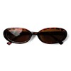NAMEOF Oval Sunglasses, Men's, Women's, UV Protection, 90s Style, Y2K,