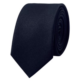 MASADA Mens Tie Handmade & Carefully Crafted 6cm Wide, midnight blue