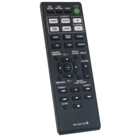 New RM-AMU163 Replacement Remote Control Compatible with Sony Home Audio System Shake-5 SS-SHAKE5 HCD-SHAKE5 SHAKE5 SSSHAKE5 HCDSHAKE5