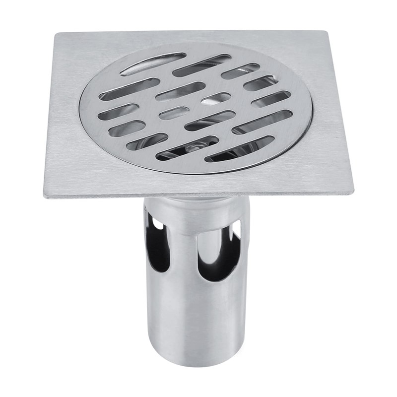 Waste Floor, 11 x 11 x 6 Thickened Stainless Steel