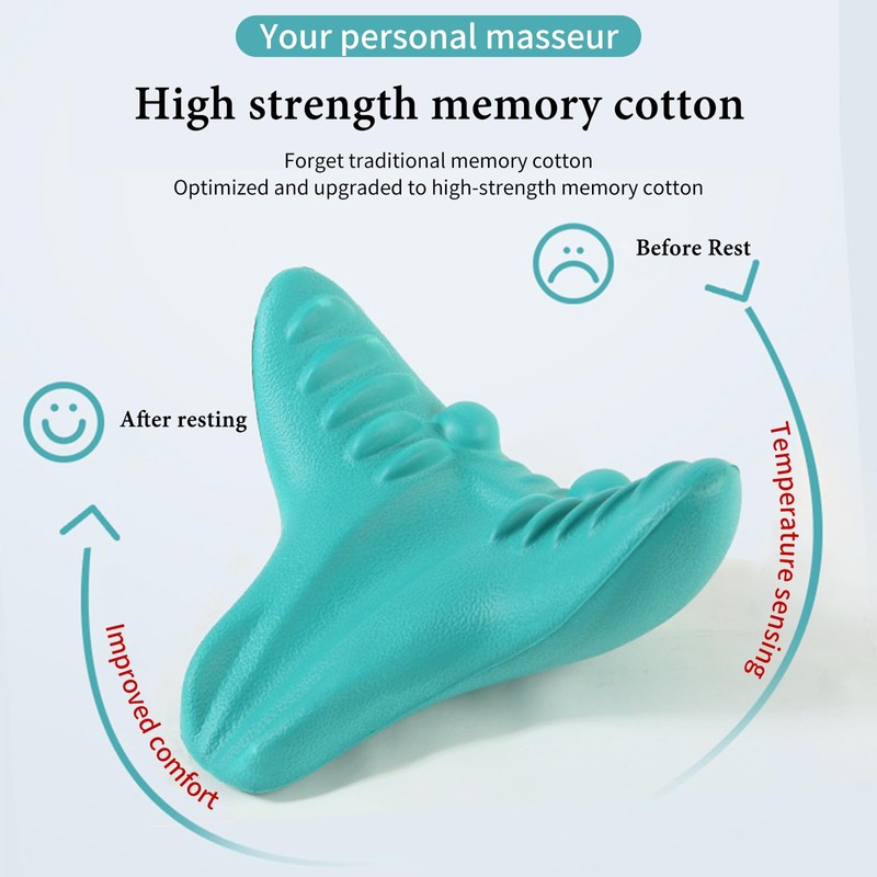Neck and Shoulder Relaxer, Portable Cervical Neck Stretcher, Neck Posture