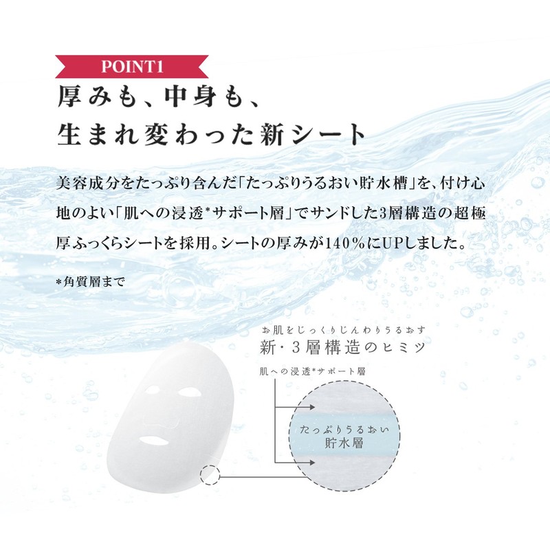 Lululun Precious Aging Care Face Mask Moist - Red -