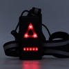 Outdoor Night Running Lights LED Chest Back Warning Light for