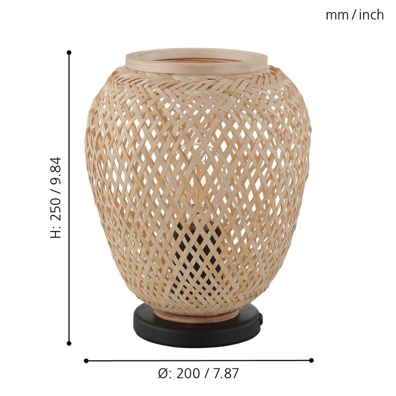 EGLO Dembleby Vintage 3-Light Pendant Lamp