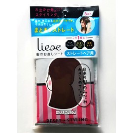 Kao Liese Hair Repair Sheets, 5 Sheets x 3 Sets