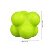 Mipcase 6 Pcs Hexagonal Reaction Balls Agility Training for Sports
