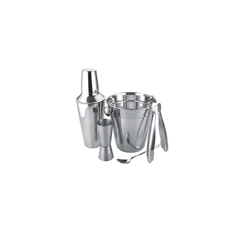 Stainless steel Bar set, cocktail set, cocktail shaker with ice