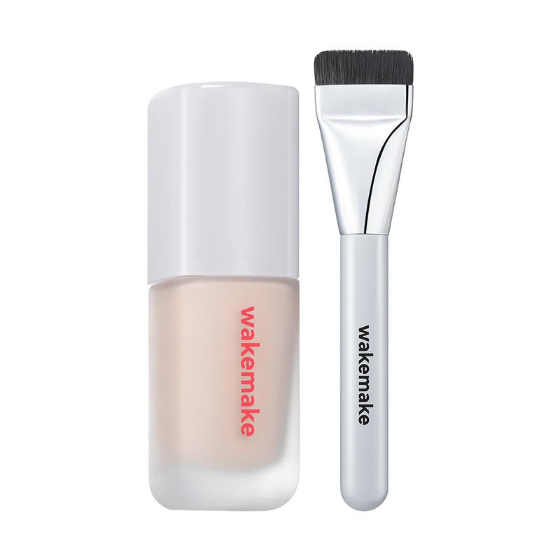 WAKEMAKE Seamless Wear Foundation 30ml - [SET] 22 Neutral (+Spatula