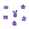 Hasbro Hanazuki B8451ES0 - Sammelschätze 6er-Pack Lila/Mutig, Figurenset