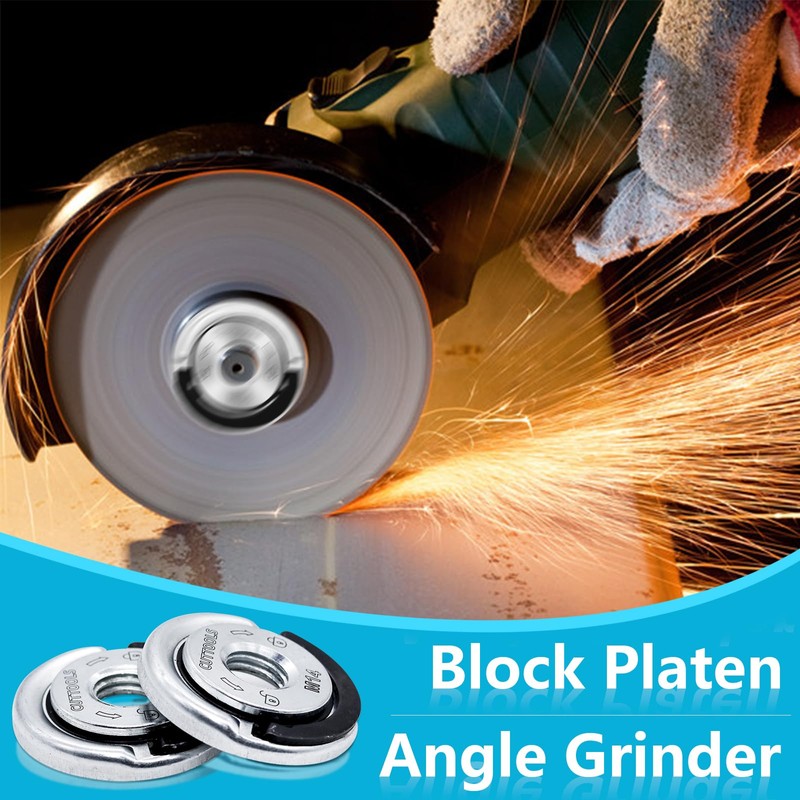 RUNYU Pack of 2 Quick Release Nuts for Angle Grinder,