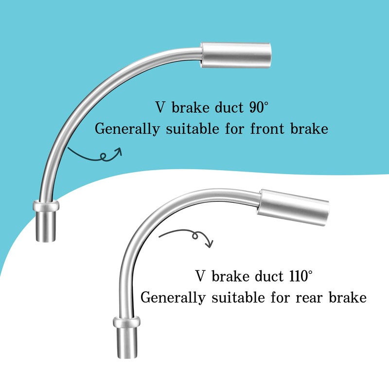 EACOZY Bike V Brake Noodle Cable Guide Pipe, Bicycle Brake