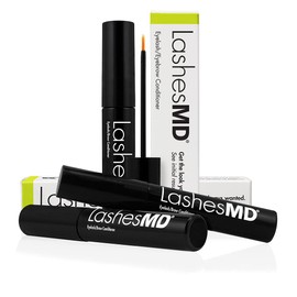 LashesMD Eyelash Growth Serum & Eyelash Conditioner for Naturally Fuller Looking Eyelashes and Eyebrows In As Little As Four Weeks