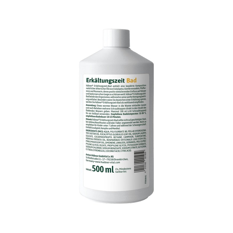 Hübner Cold Time Bath (500 ml)
