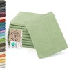 Zollner Set of 10 Flannels, Cotton, 16 x 21 cm,