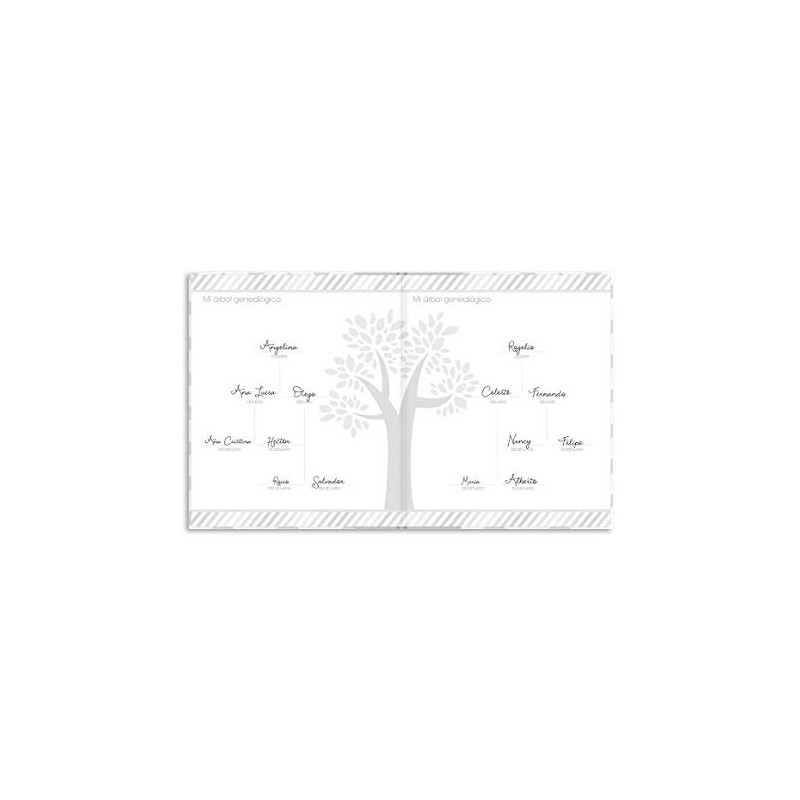 Pearhead First 5 Years Chevron Baby Memory Book with Included