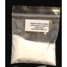 Algae Research Supply Algae Culture Salts Spirulina Alkali Media, Makes 500 mL, Perfect for School Science Fairs/Projects, Experiments & Classrooms