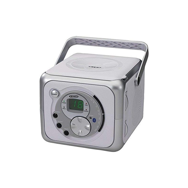 Portable Bluetooth Music System with CD