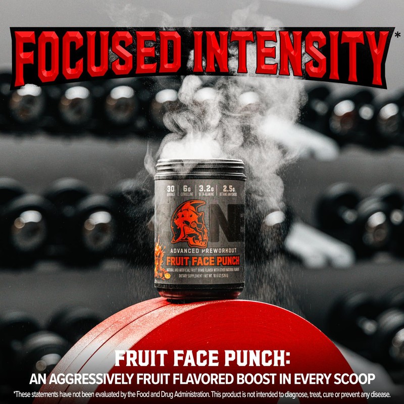 Zone Pre-Workout Powder, Fruit Punch, 30 Servings