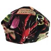 Handmade Cajun Cuisine Louisiana Crawfish / Red Face Mask Triple